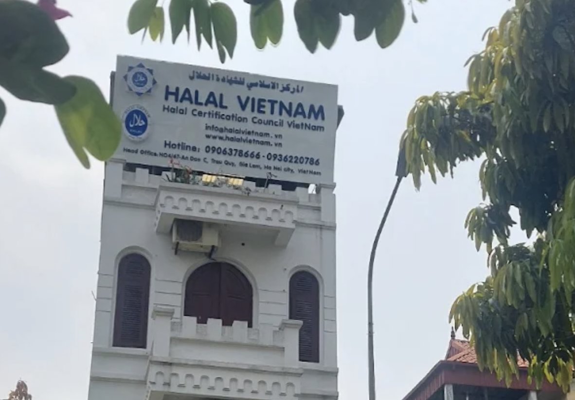 Cửa hàng Halal Meat Shop – biển Halal Vietnam